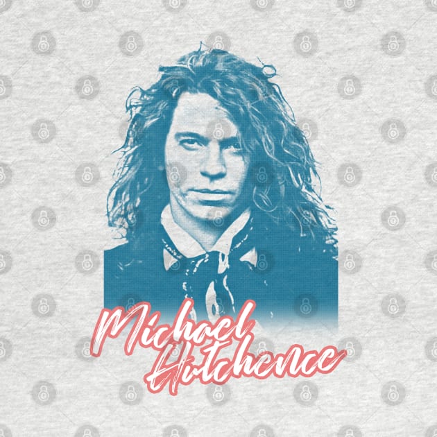 1980s Faded Design Michael Hutchence Fanart by DankFutura